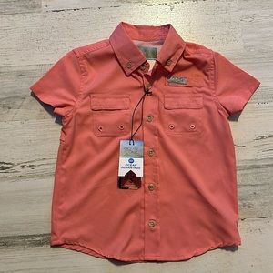 Ocean Coast Fuzzy Coral 2T Performance Shirt